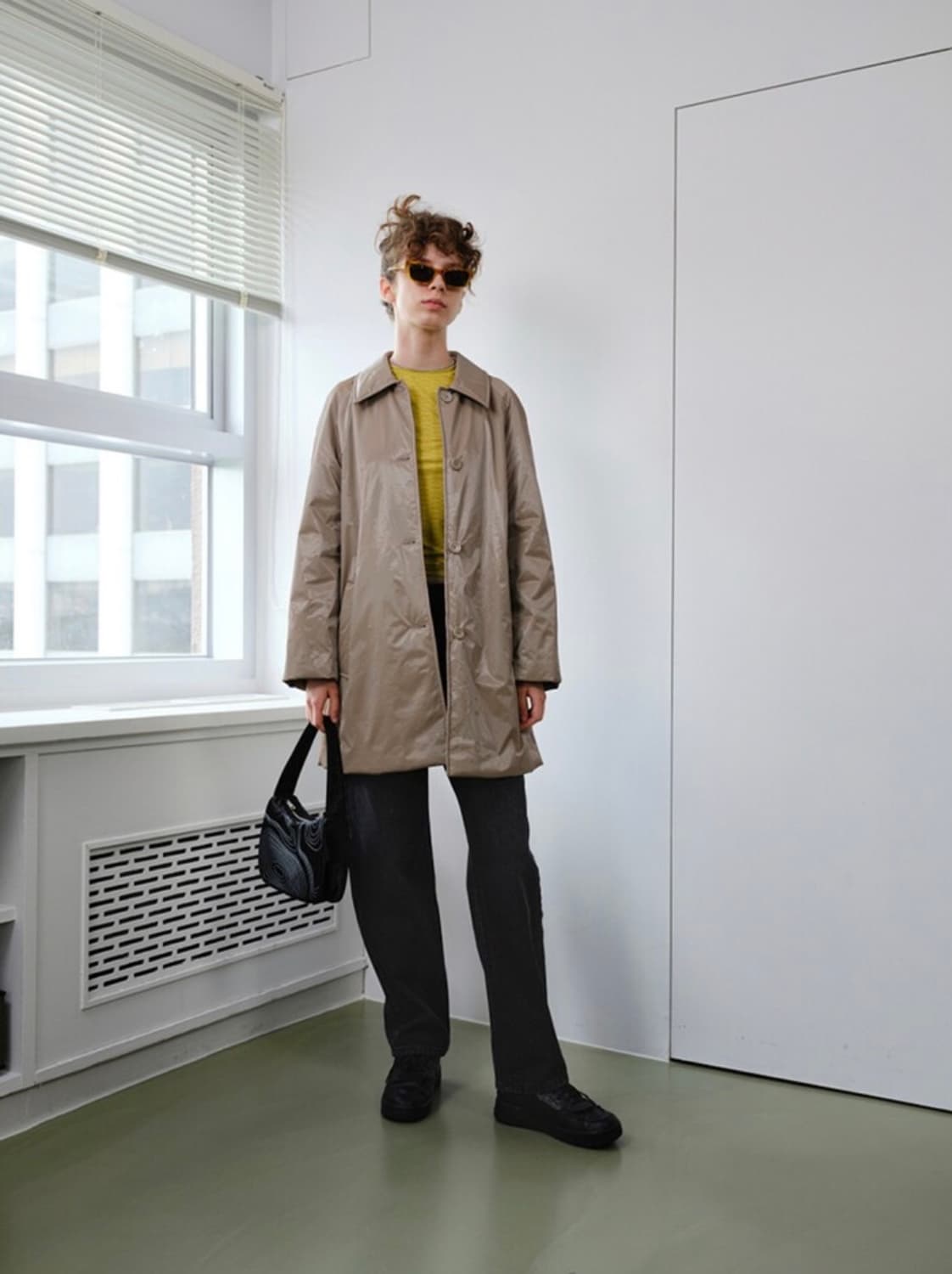 ENZO BLUES 엔조블루스 글로시 소프트 패딩 상품이미지2