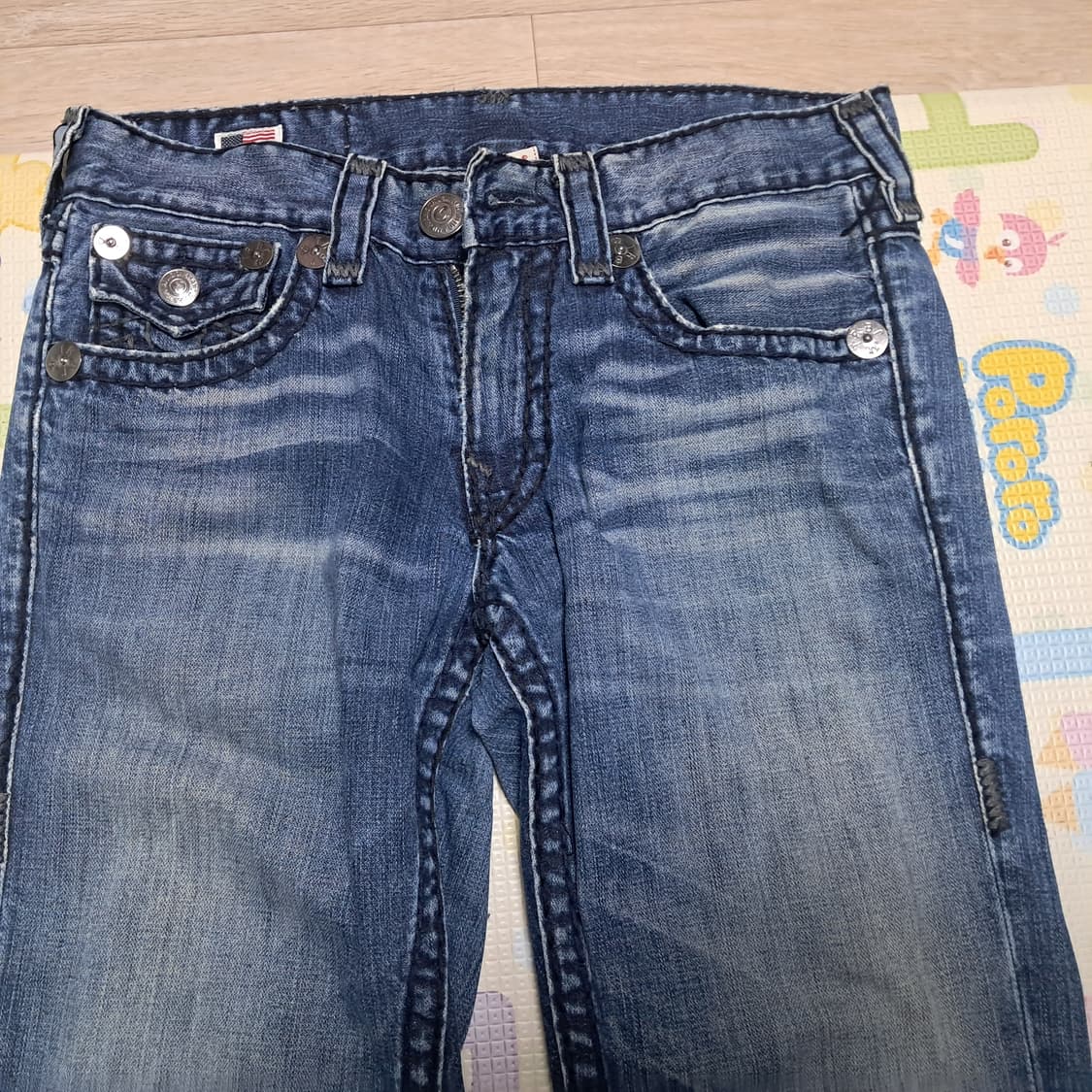 트루릴리젼 빌리슈퍼티 Billy super T 스트레이트핏 청바지 상품이미지4