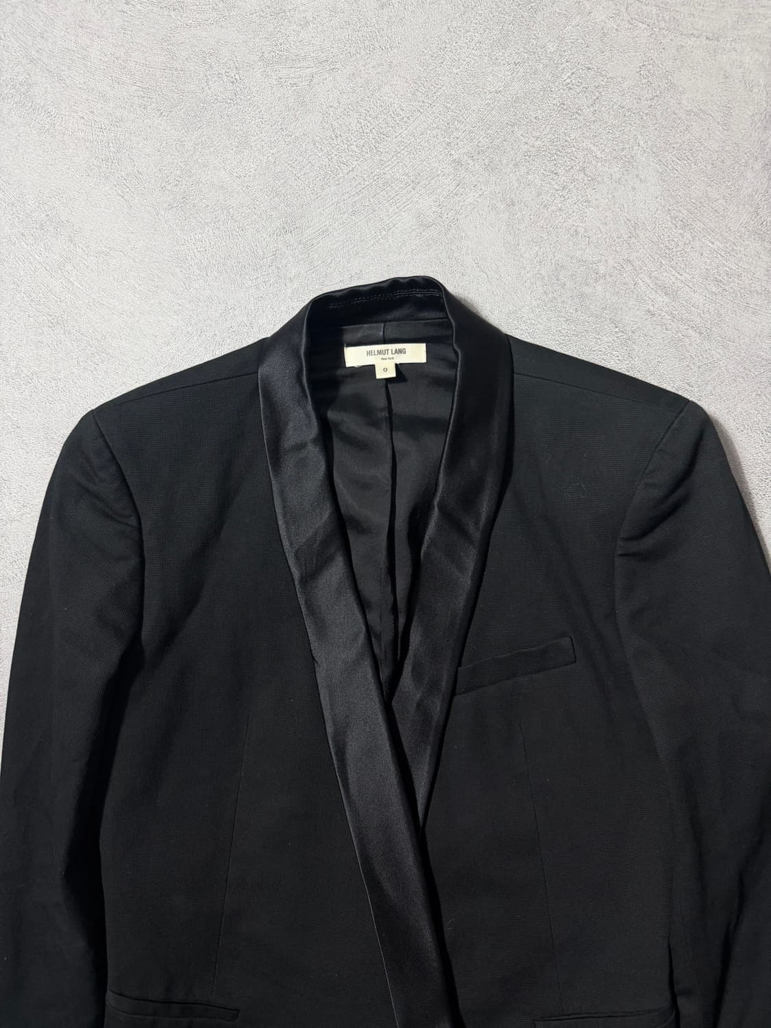 헬무트 랭 숄카라 코튼 자켓 상품이미지3