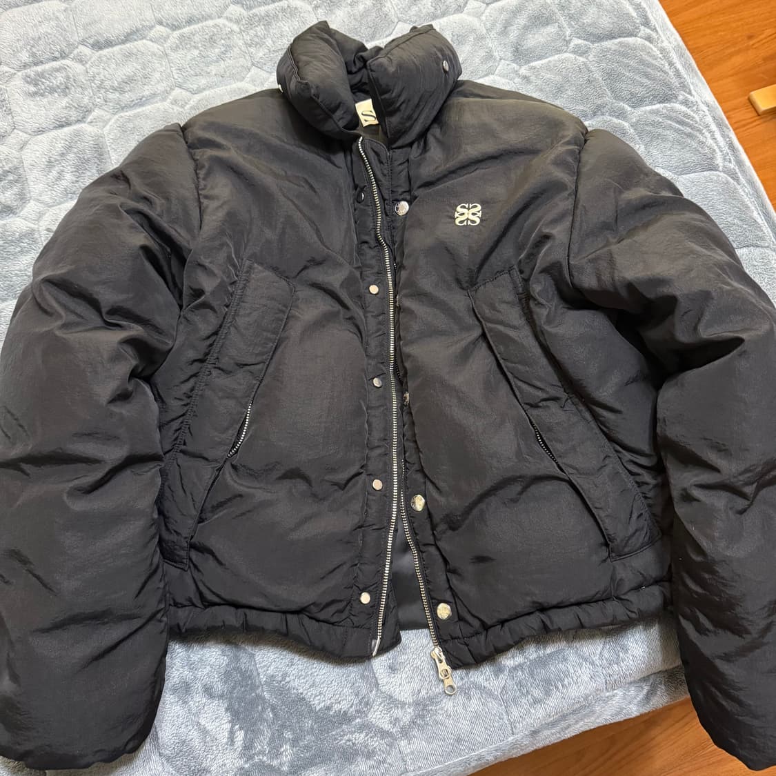 SATUR 세터 레체 덕 다운 패딩 팔레트 블랙 M 상품이미지2