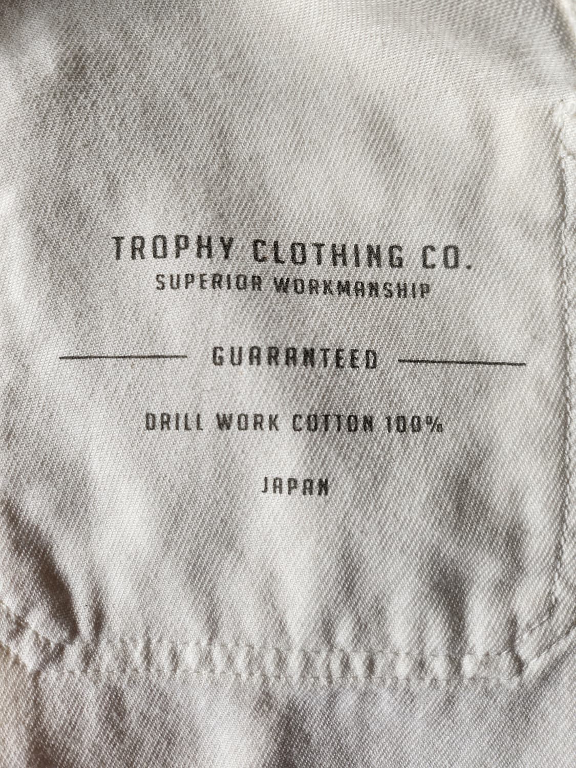 Trophy clothing drill work jacket 상품이미지2