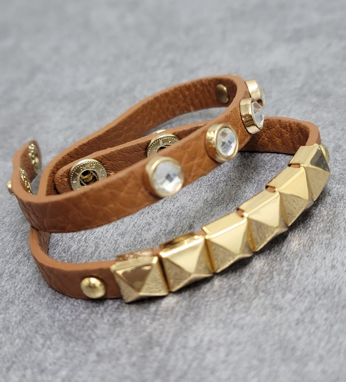 stud leather bracelet 상품이미지6