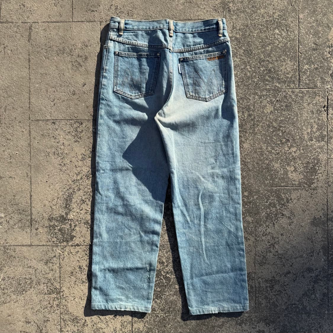 90s Club Med USA 로고 데님 팬츠 상품이미지3