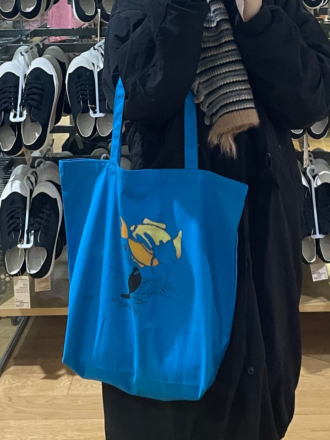 블루 에코백 상품이미지4