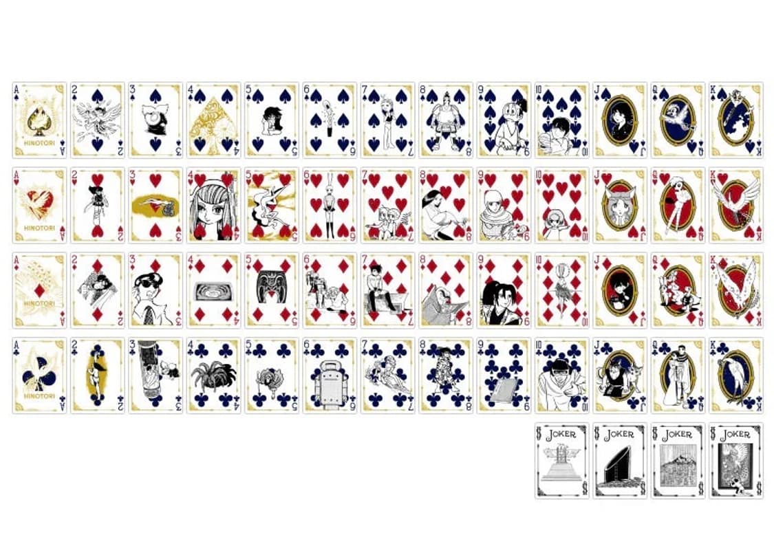 데즈카 오사무 불새 바이시클 트럼프카드 플레잉카드 상품이미지3