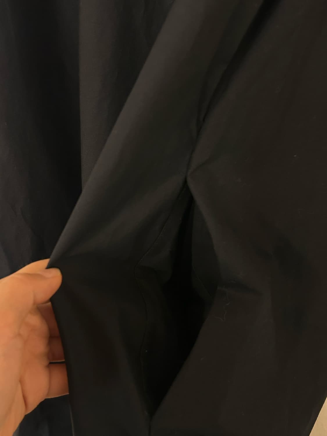 COS 블랙 코튼 원피스 EUR 38 상품이미지5