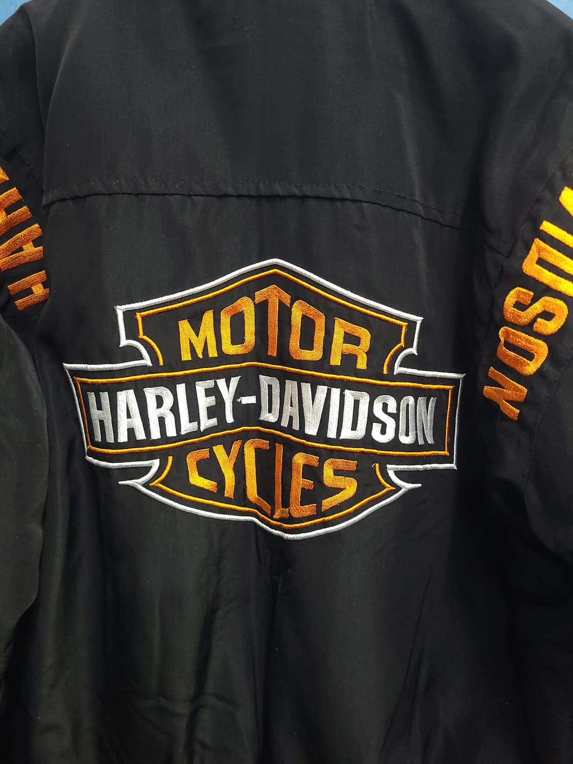 희귀 빈티지 할리데이비슨 블루종 상품이미지7