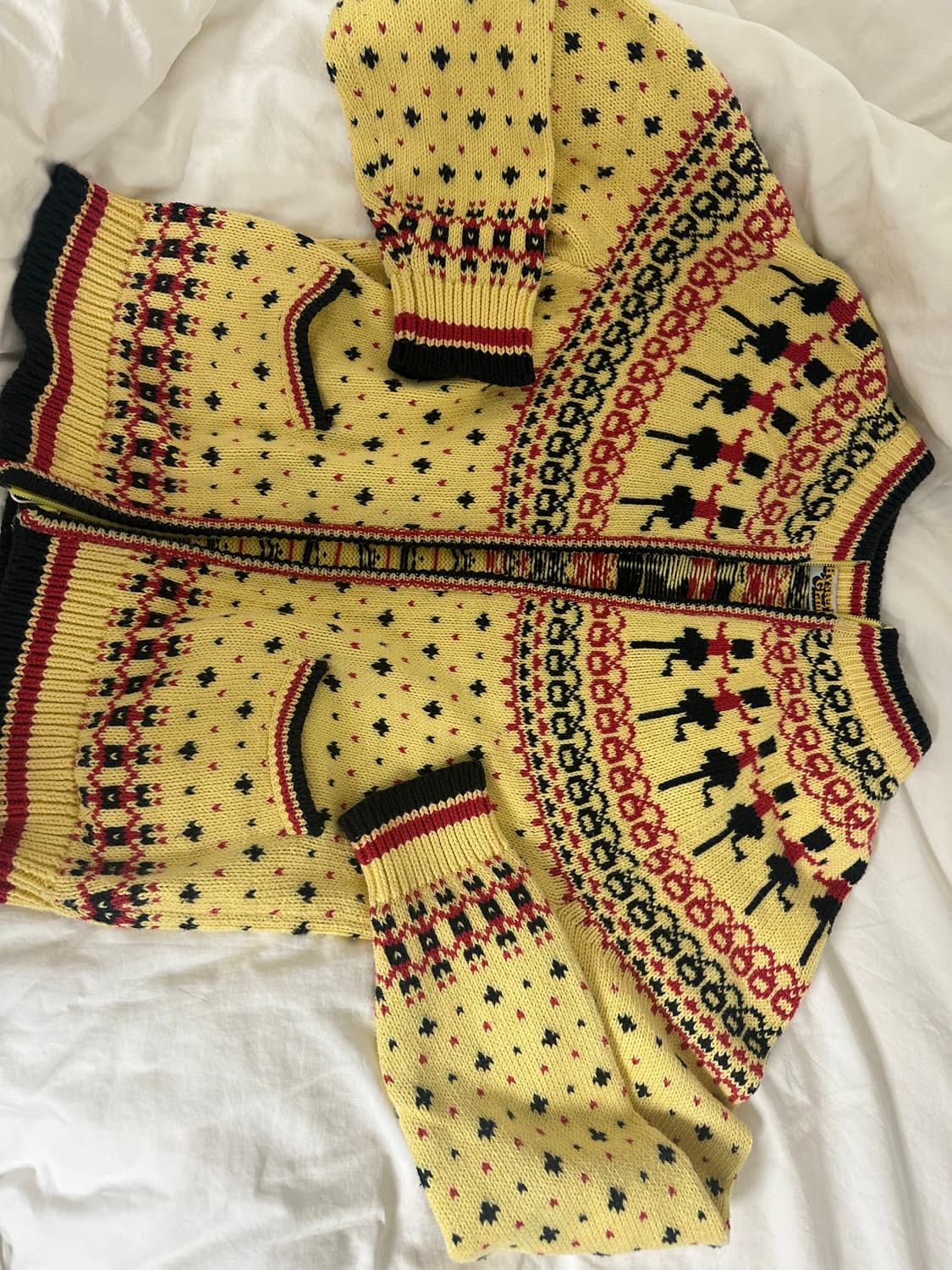 히스테릭 글래머 코위찬 니트집업 상품이미지1