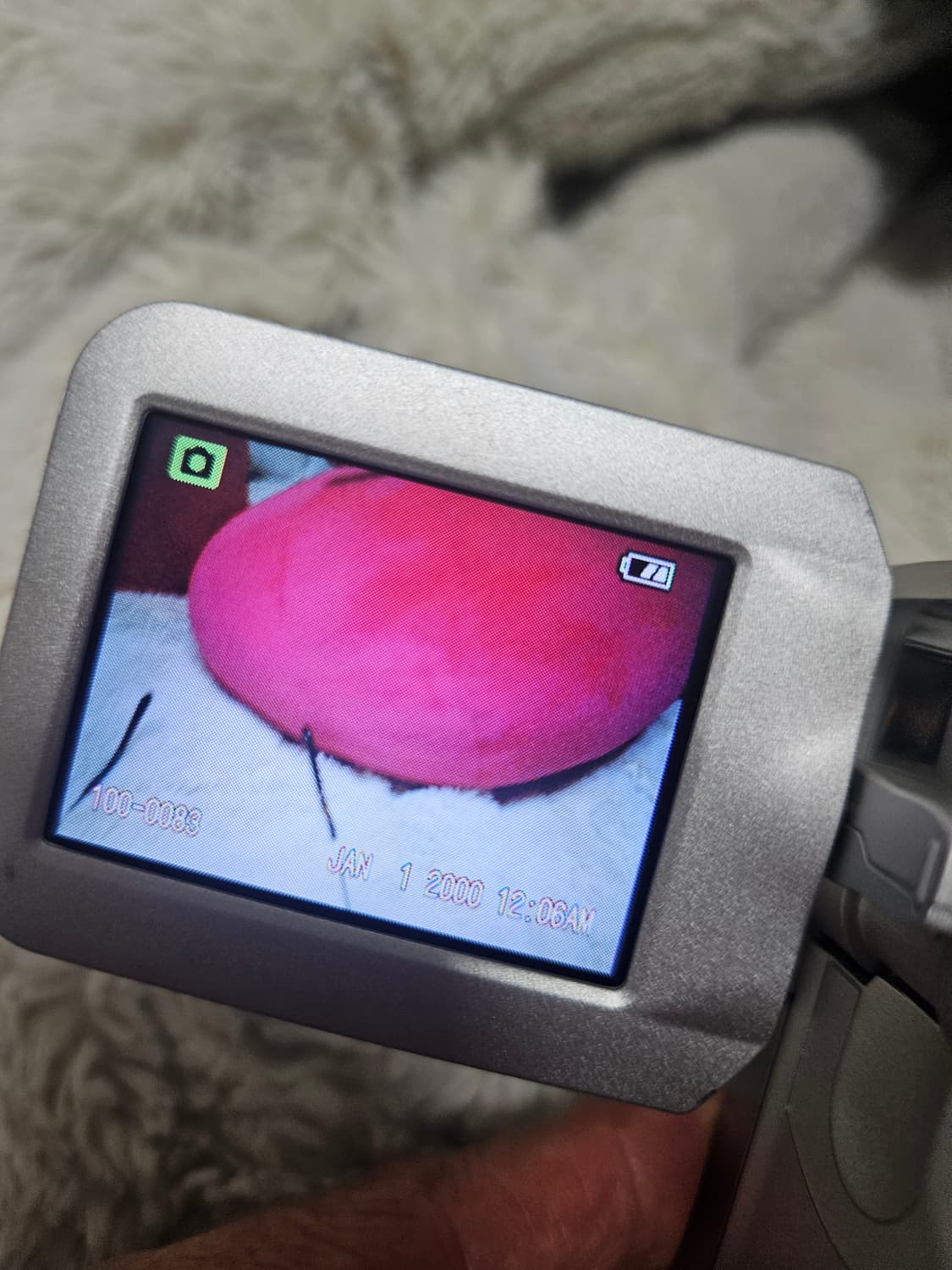 파나소닉 디스냅 sv-av50 핸디캠 레트로디카 빈티지카메라 상품이미지6