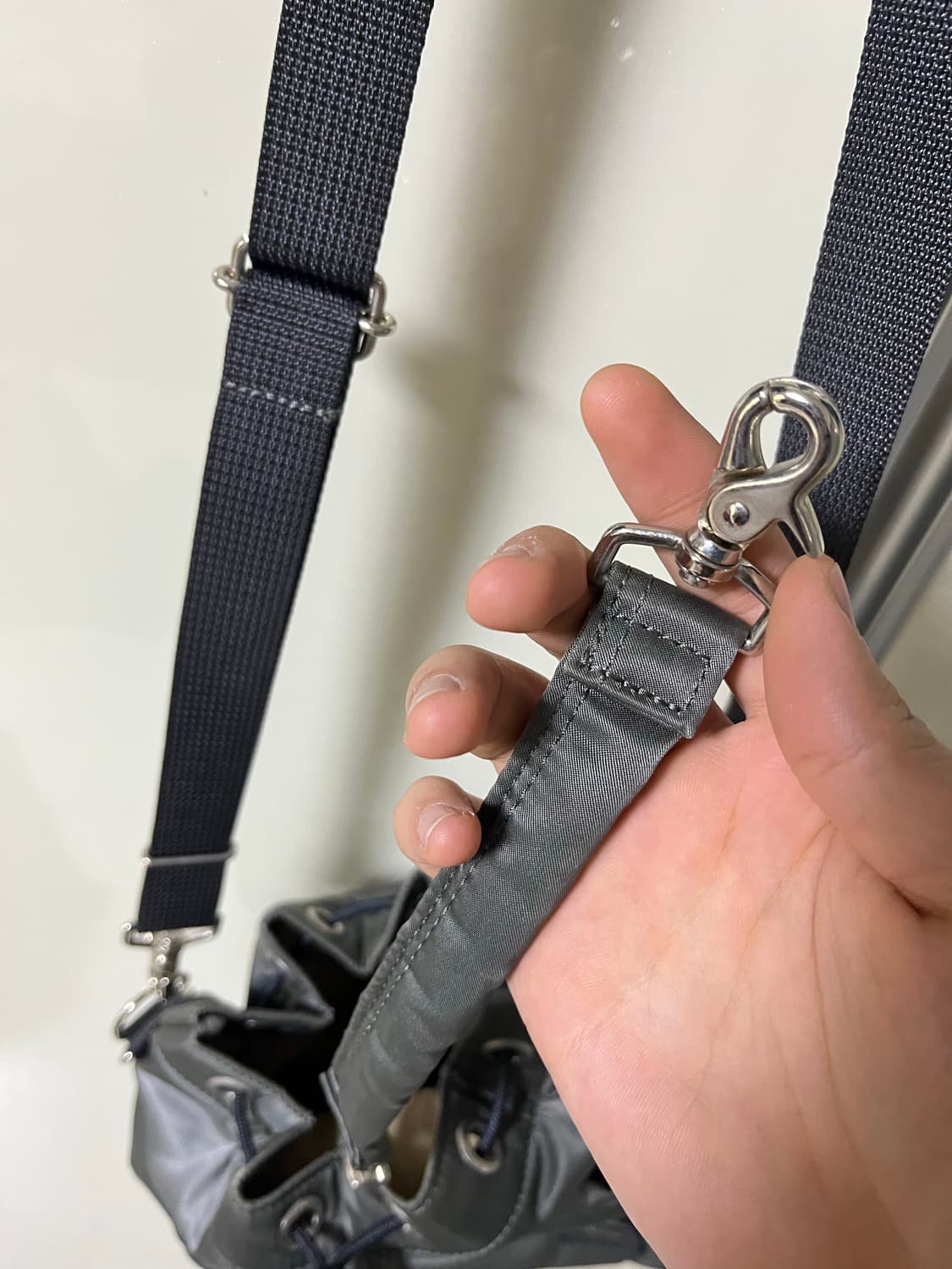 포터 벌룬삭 실버 그레이 상품이미지4