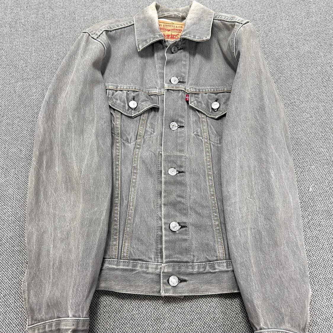 리바이스 그레이 데님자켓(S) 상품이미지8
