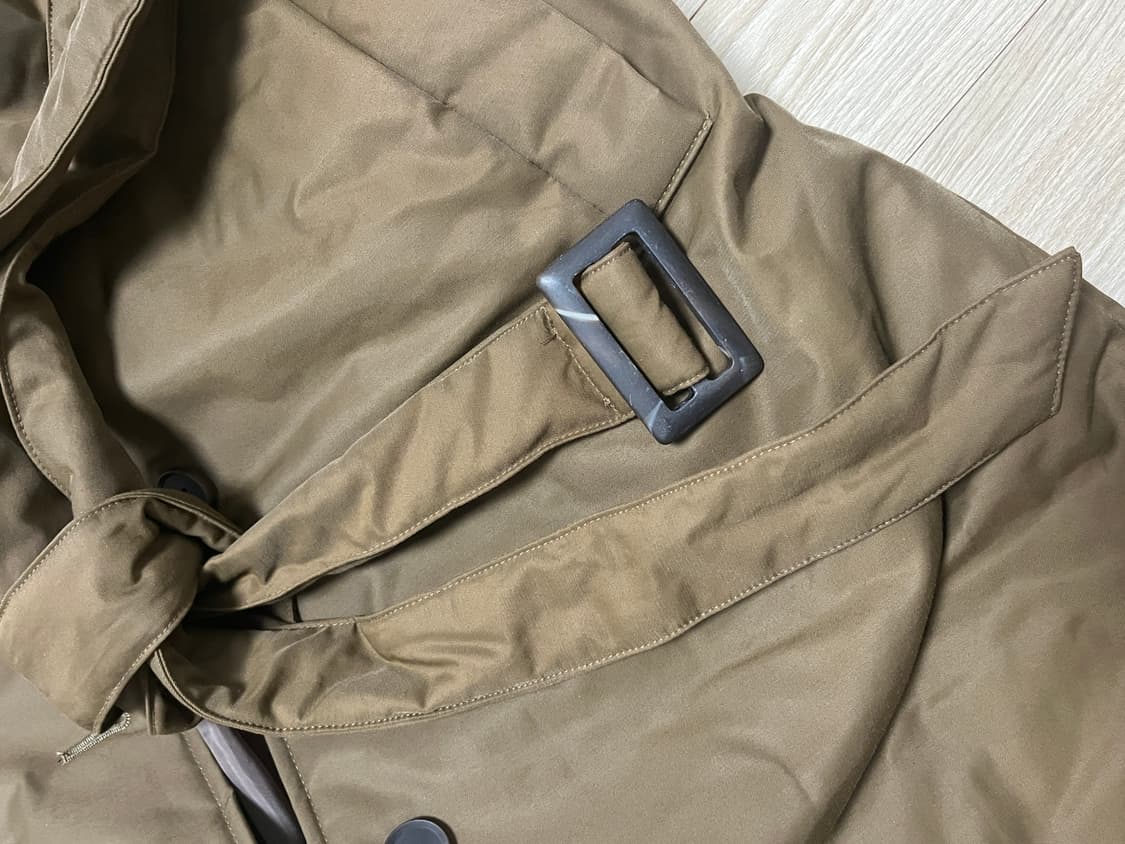 롱패딩 브라운 & 베이지 FREE(새상품) 상품이미지3