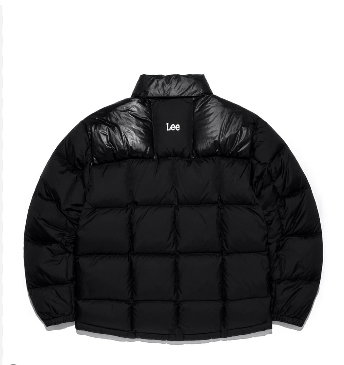 Lee 스퀘어 다운 점퍼 블랙 상품이미지2
