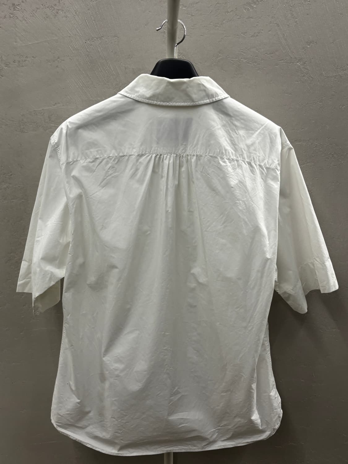 Document 도큐먼트 포켓 반팔 셔츠 화이트 L 상품이미지5