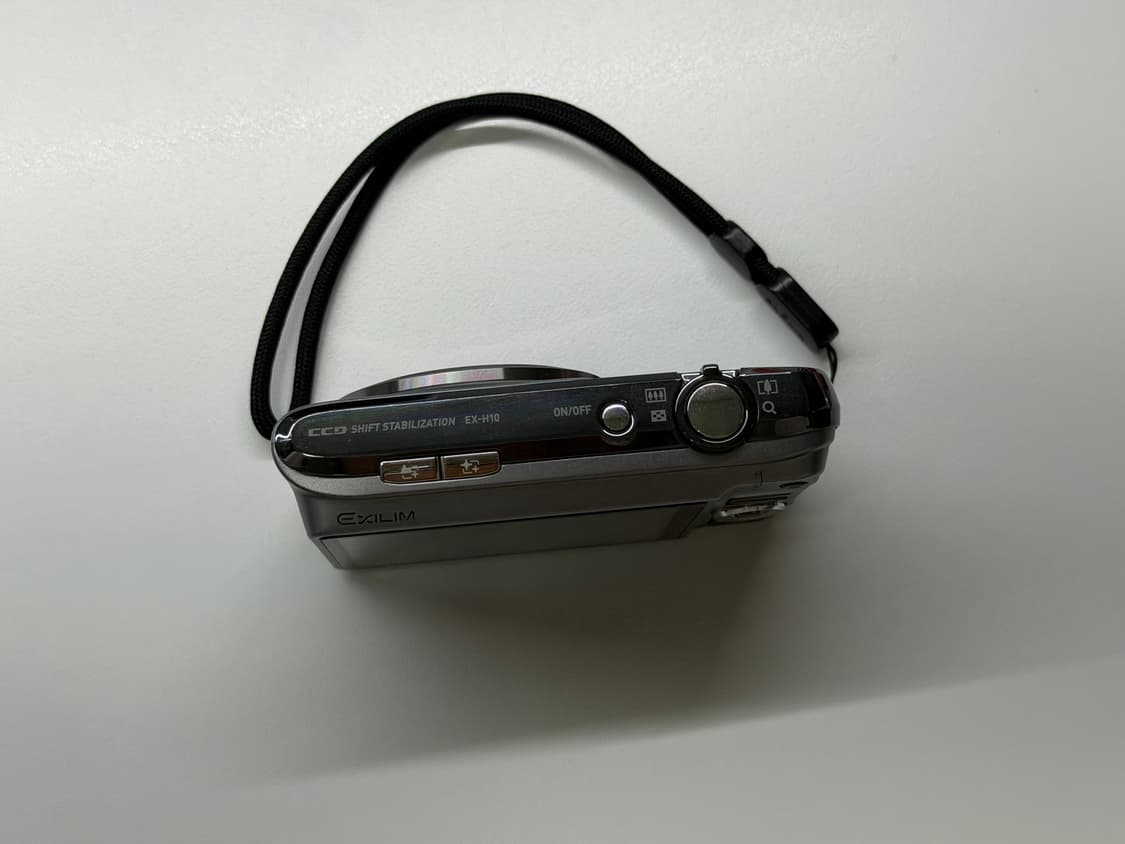 민트급) 카시오 엑슬림 ex-h10 실버 상품이미지3