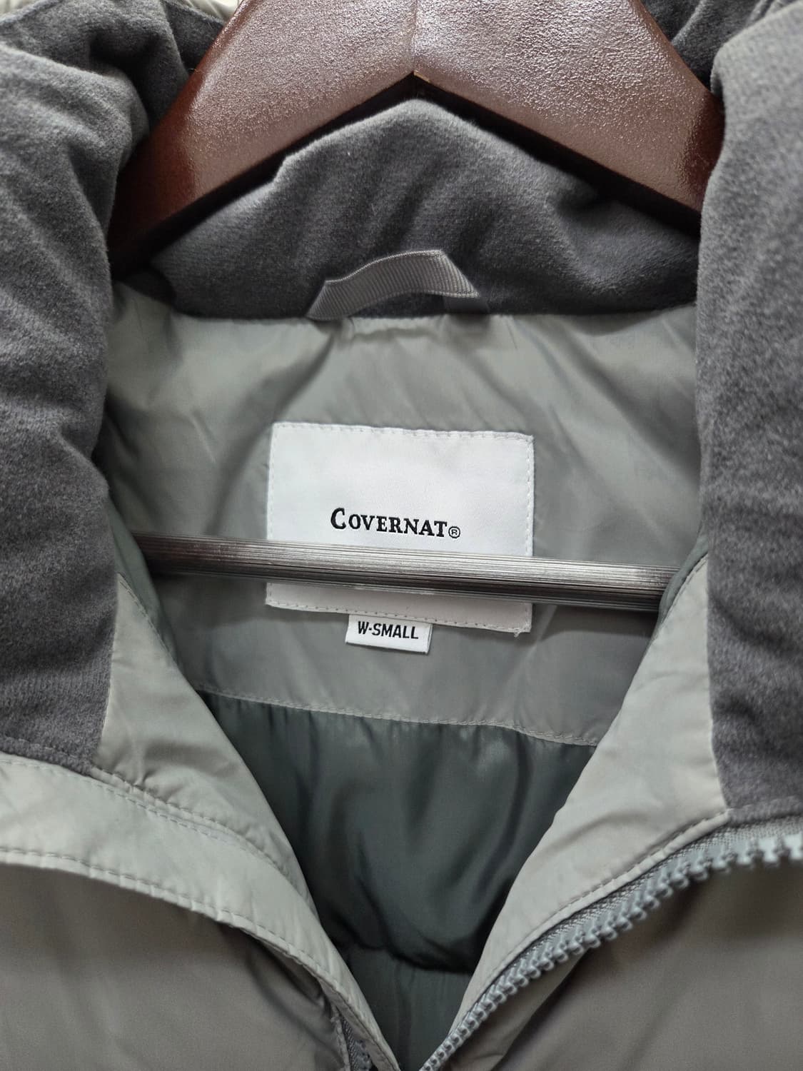 커버낫 덕다운 숏 푸퍼 패딩 상품이미지5