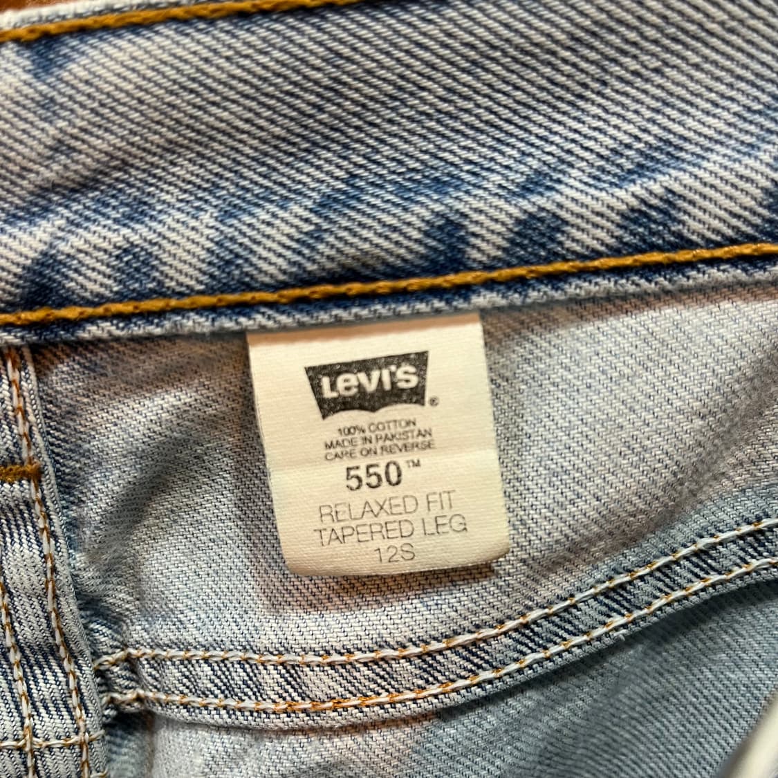 00s 리바이스 550 데님 쇼츠 상품이미지5