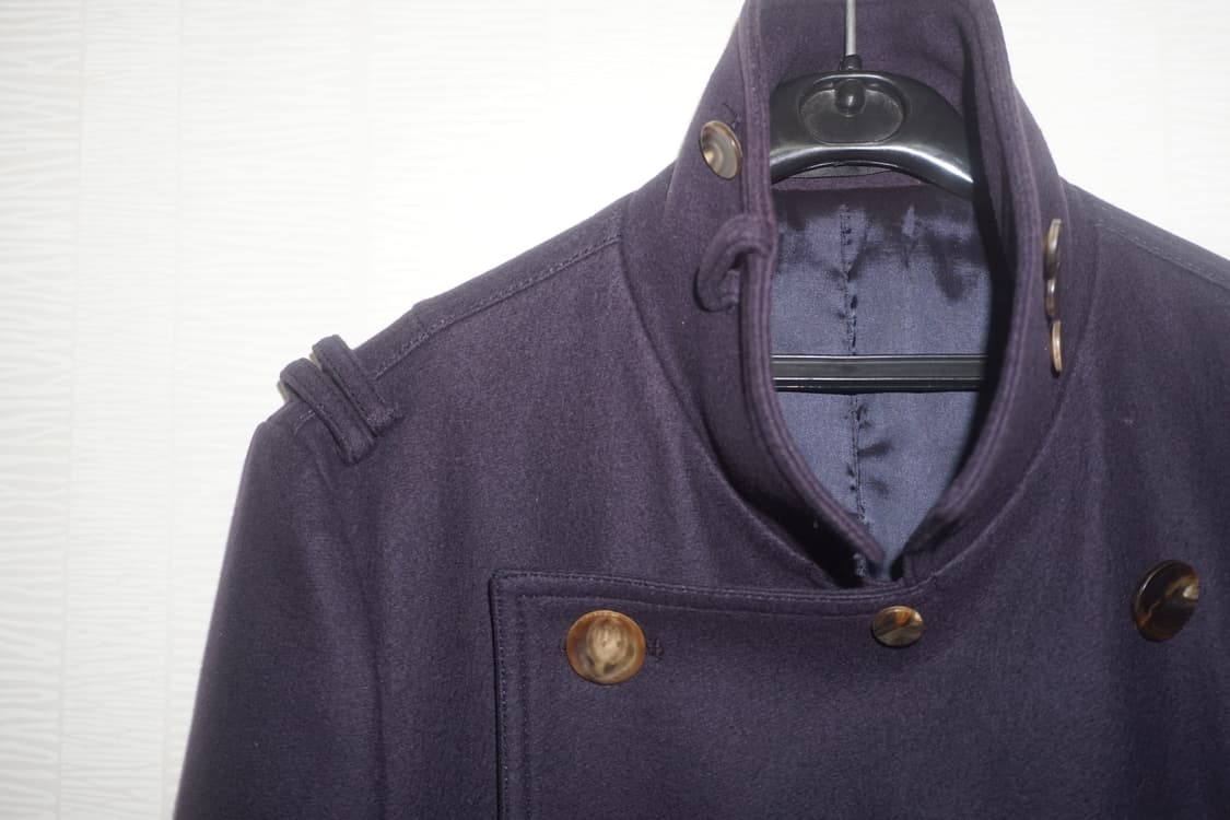 우영미 09F/W 바이올렛 코트 상품이미지6