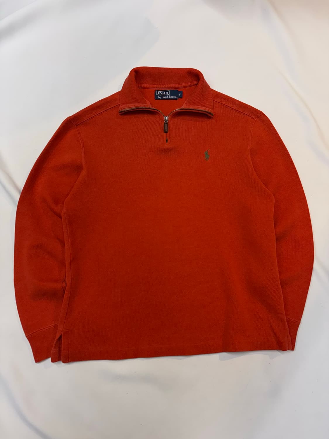 폴로 랄프로렌 코튼 반집업 니트 상품이미지1