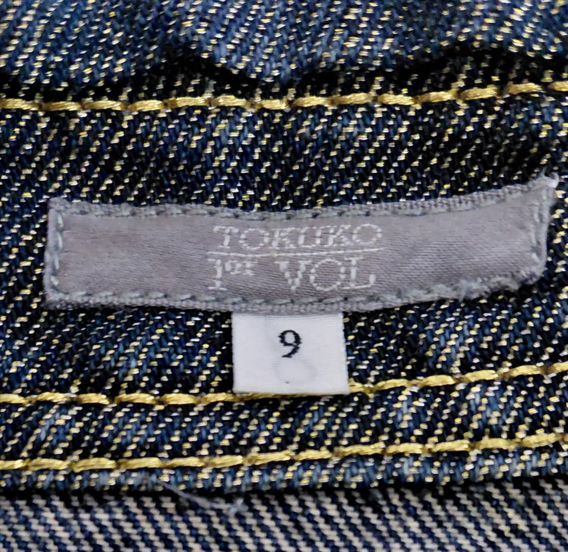 [TOKUKO 1er Vol] 토쿠코 푸르미에 볼 자수 데님 자켓 상품이미지4