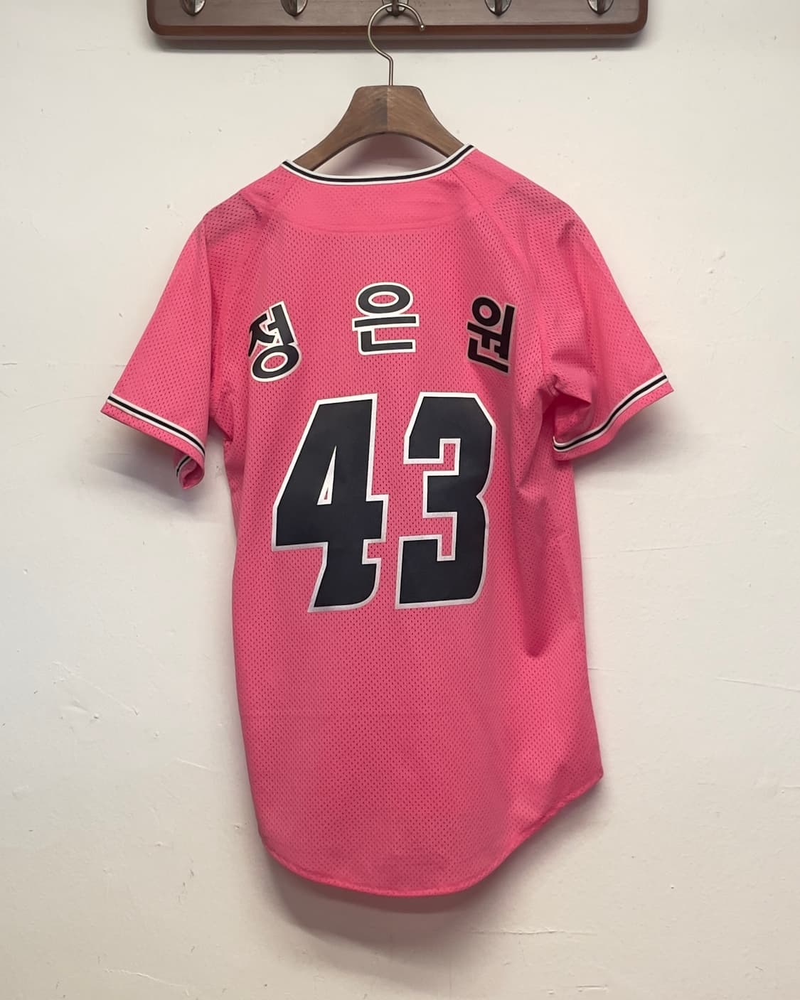 한화 이글스 (우먼) 핑크 유니폼 (정은원 마킹) 상품이미지4