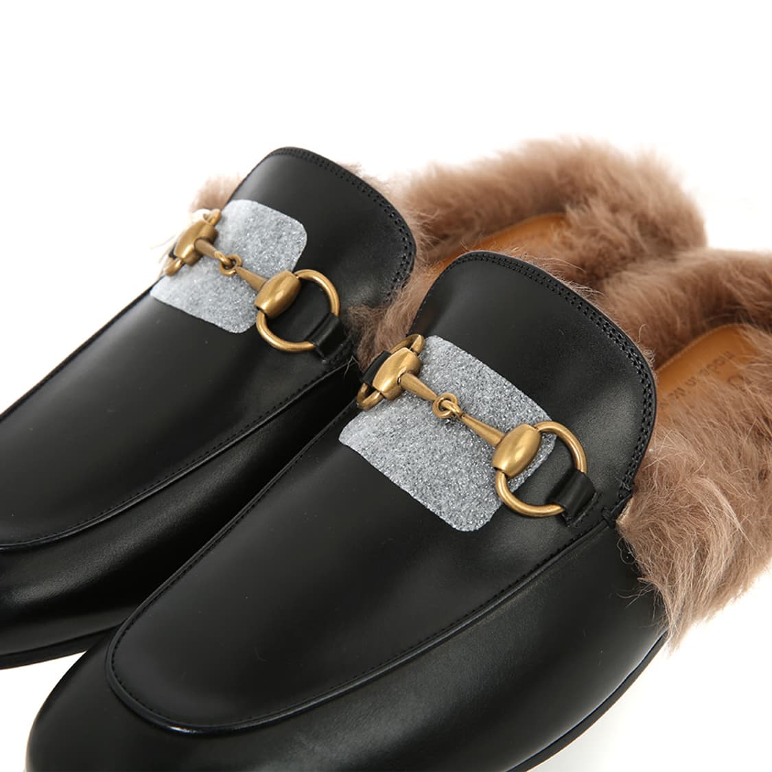 구찌 프린스타운 홀스빗 블로퍼 FUR 퍼뮬 베티스 구두 397647 상품이미지9