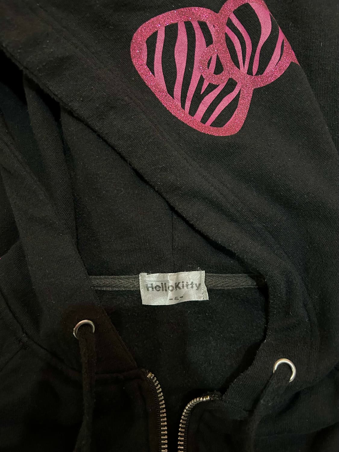Hello kitty hooded zip-up 헬로키티 후드집업 상품이미지4