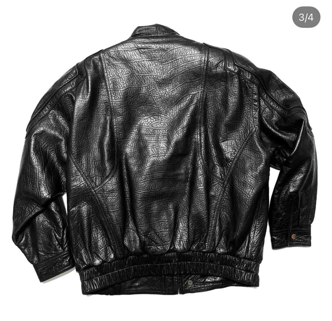 레더 봄버 자켓 상품이미지3