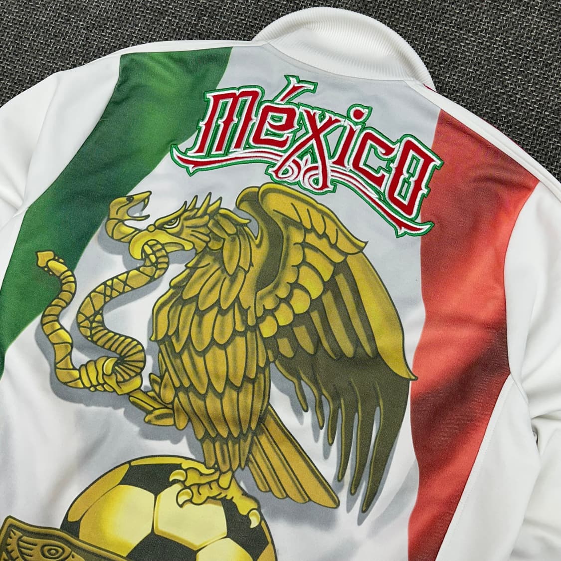 아디다스 멕시코 국대 빈티지 화이트 져지 110 상품이미지9