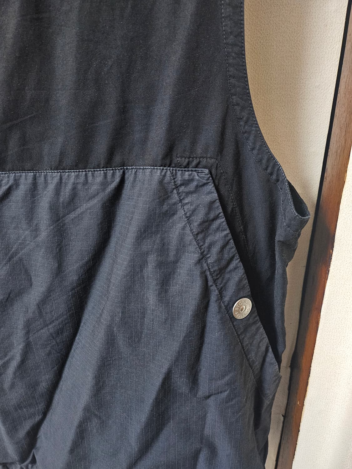 스톤아일랜드 조끼 블랙xl 상품이미지3