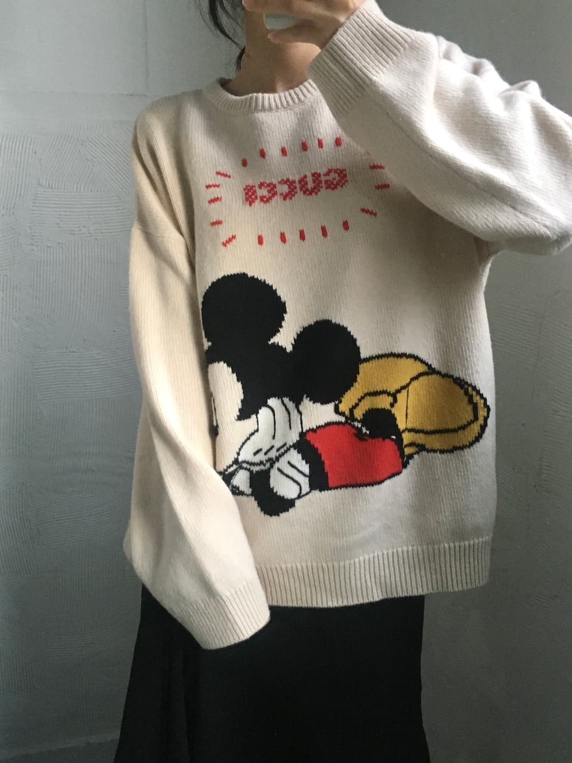 Disney x Gucci 디즈니 x 구찌 미키마우스 울 스웨터 상품이미지2