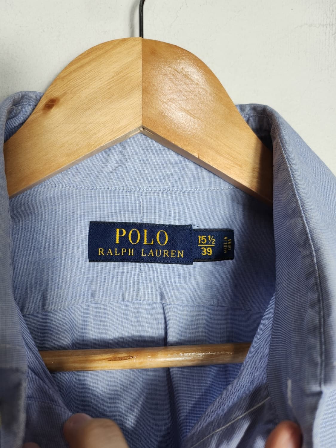 폴로 랄프로렌 스카이 블루 셔츠 상품이미지2