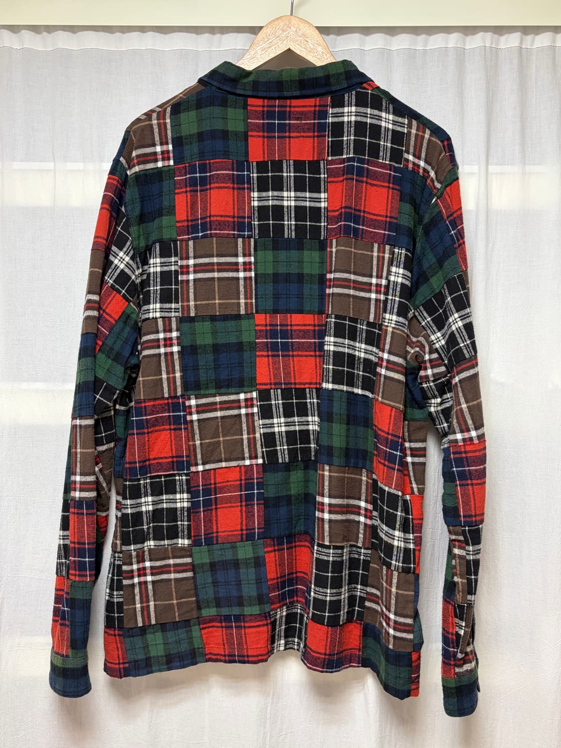 스투시 패치워크 플란넬 셔츠 자켓 상품이미지2