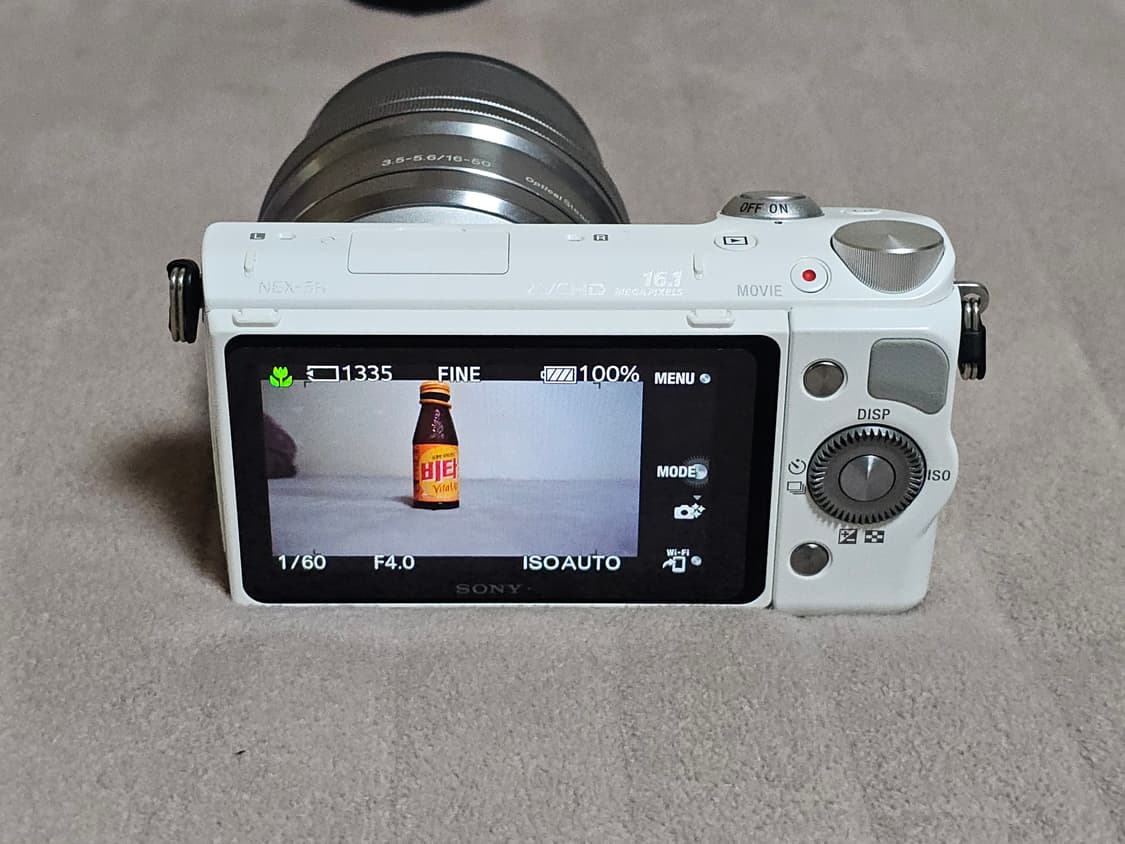 소니 NEX-5R 미러리스 카메라 화이트 상품이미지7