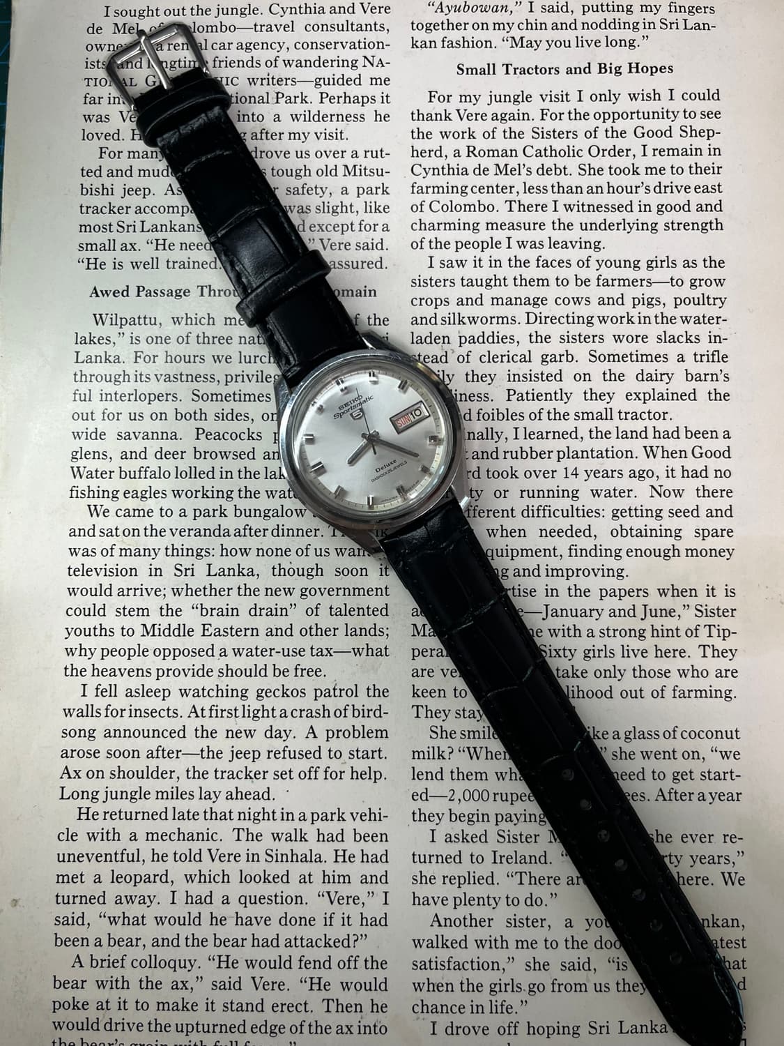  SEIKO 5 SPORTSMATIC DELUXE 오토매틱 상품이미지3