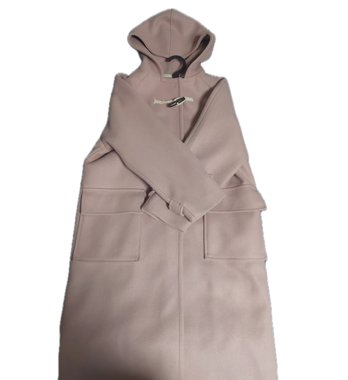 고고싱  핑크 후드 떡볶이 코트  상품이미지2