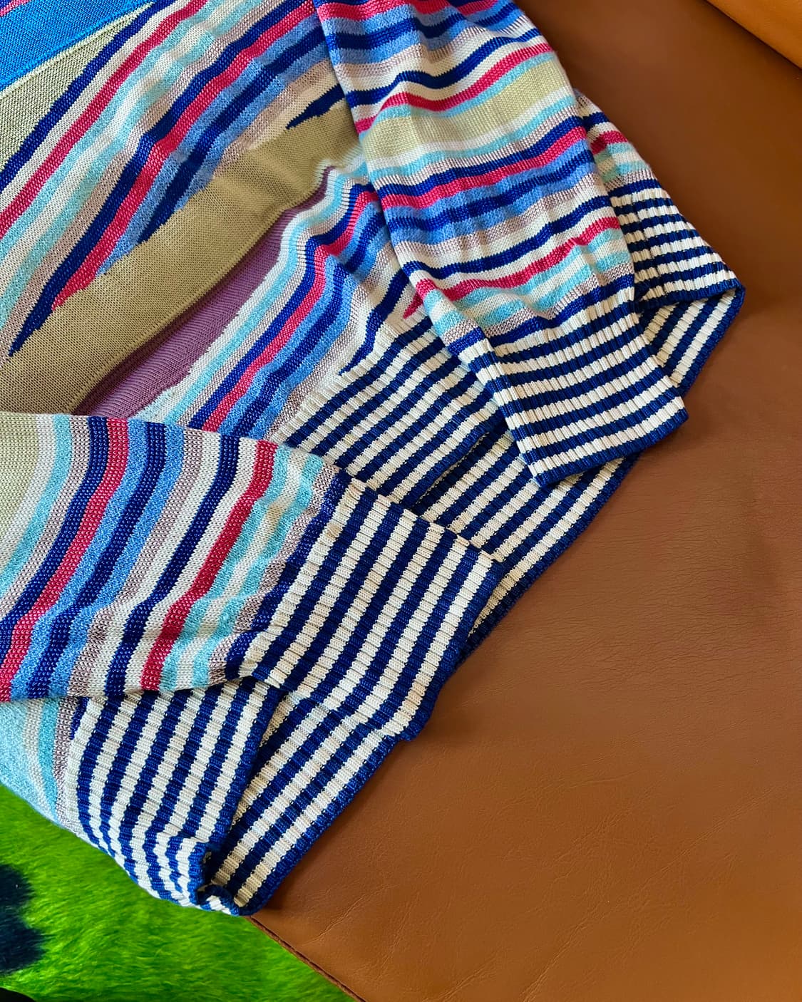 1990s MISSONI Italy Multi Color PK Knit 상품이미지6