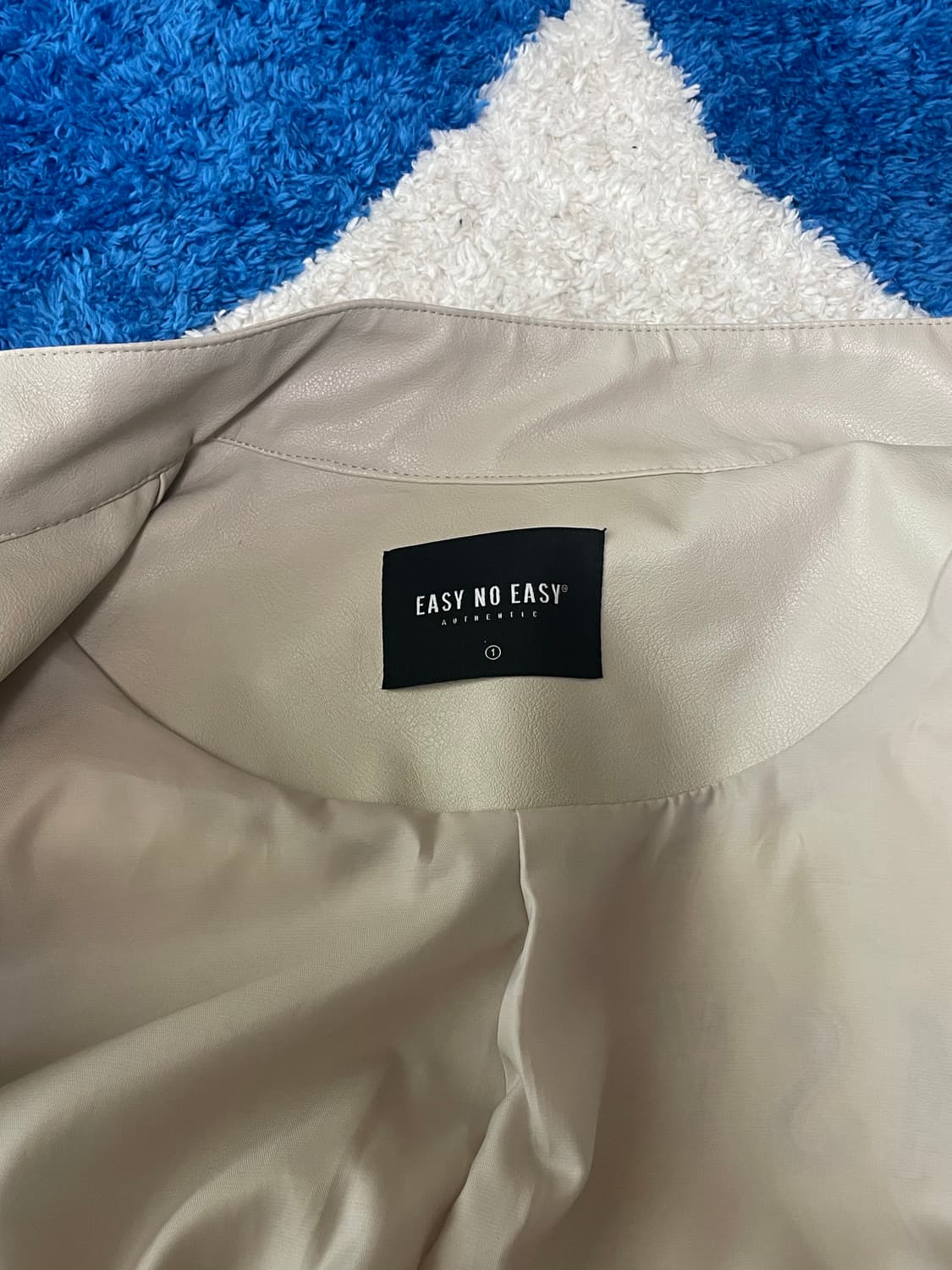 이지노이지 레이서 레더 자켓 (1) 상품이미지4