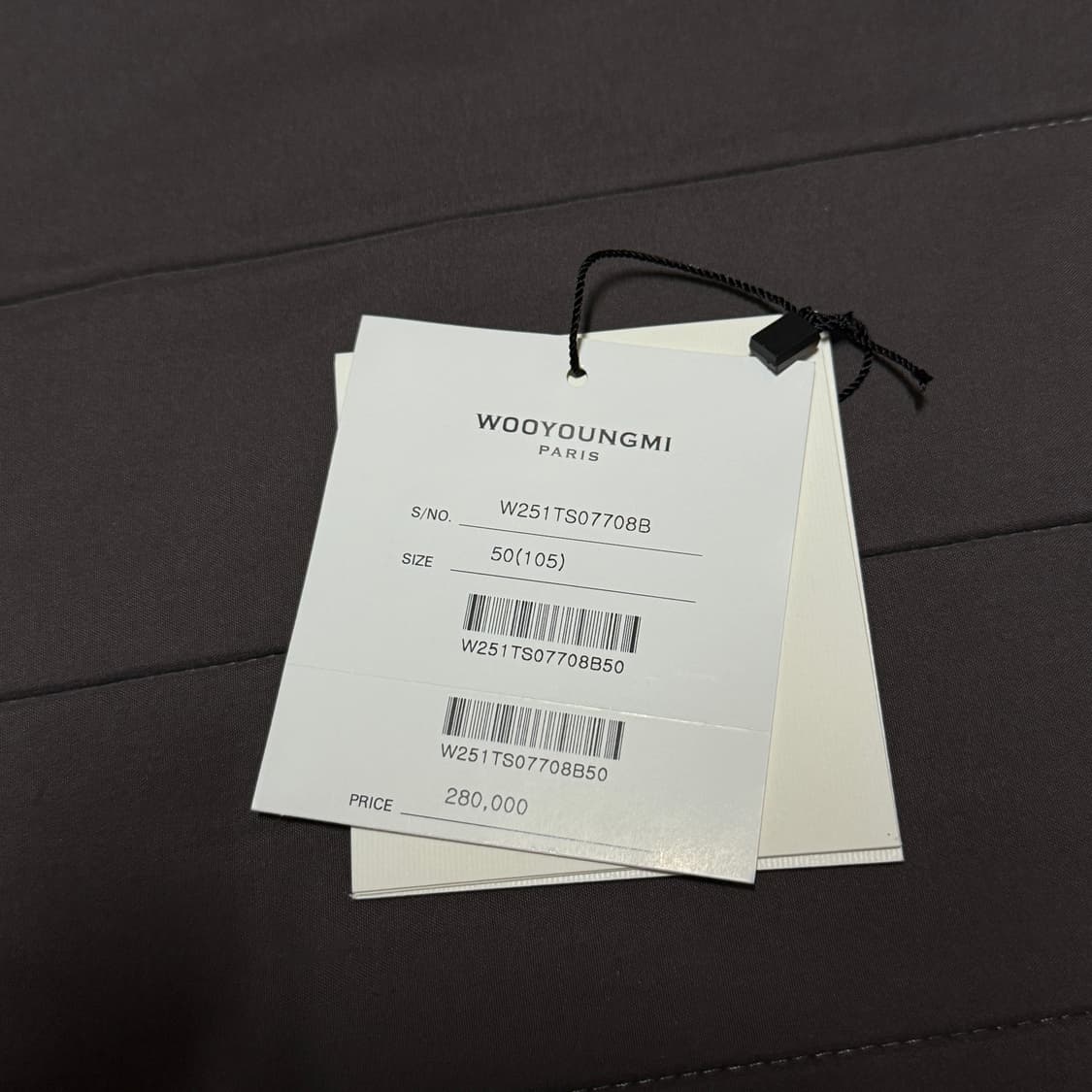 25ss) 50) 우영미 백로고 반팔 상품이미지5