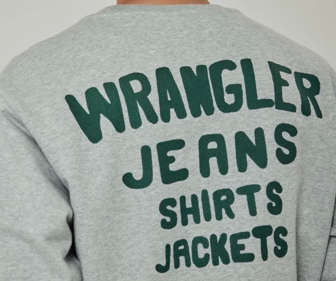 랭글러 맨투맨 상품이미지1