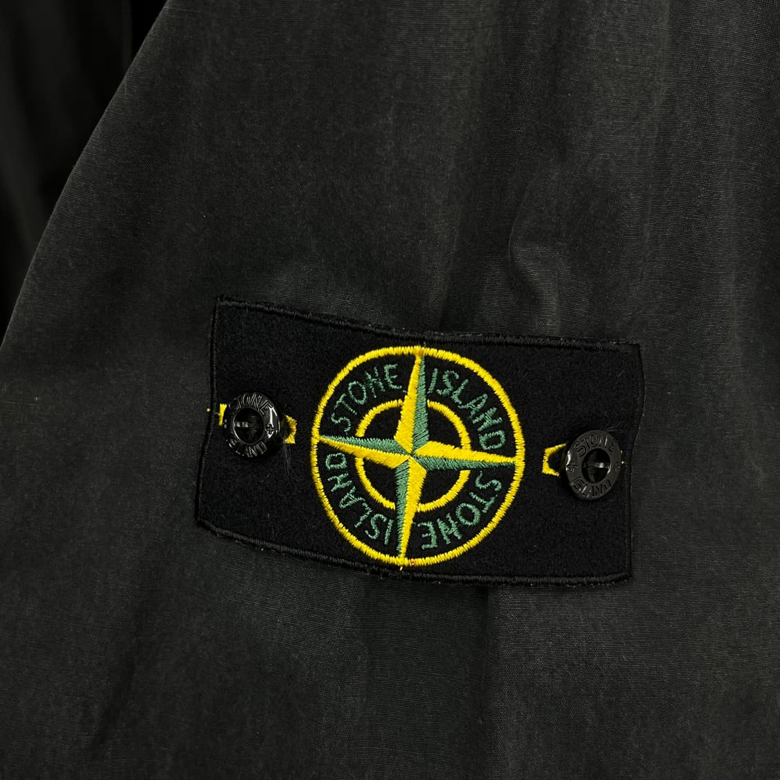 스톤아일랜드 올드이펙트 오버셔츠 블랙 (L) 상품이미지6