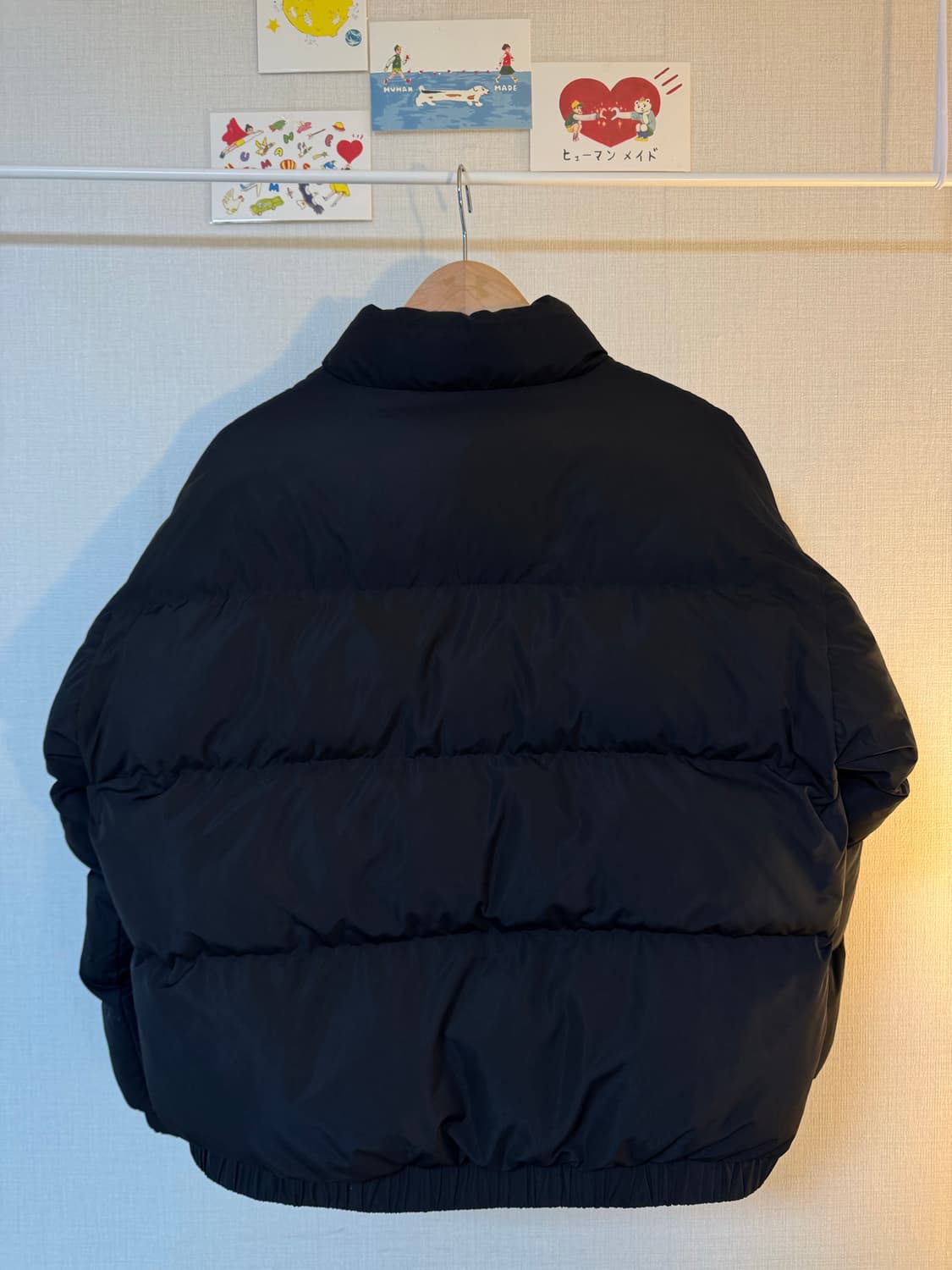 [M]우알롱 시그니처 숏패딩 블랙 상품이미지2