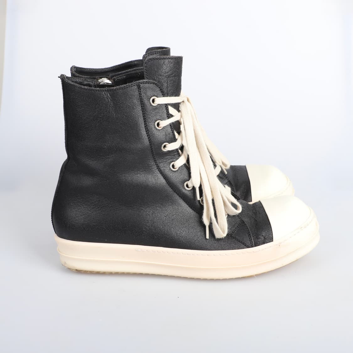 42.5 / Rick Owens 릭오웬스 라몬즈 하이 블랙 LPDP 상품이미지4