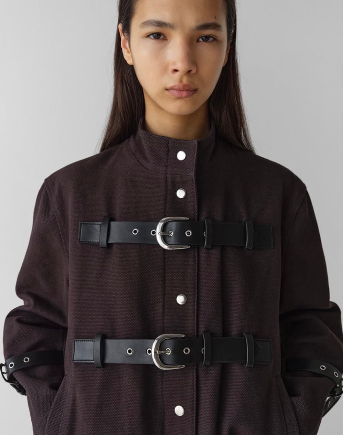 (XS,S,M) 기마구아스 belt jacket 25Fw 상품이미지1