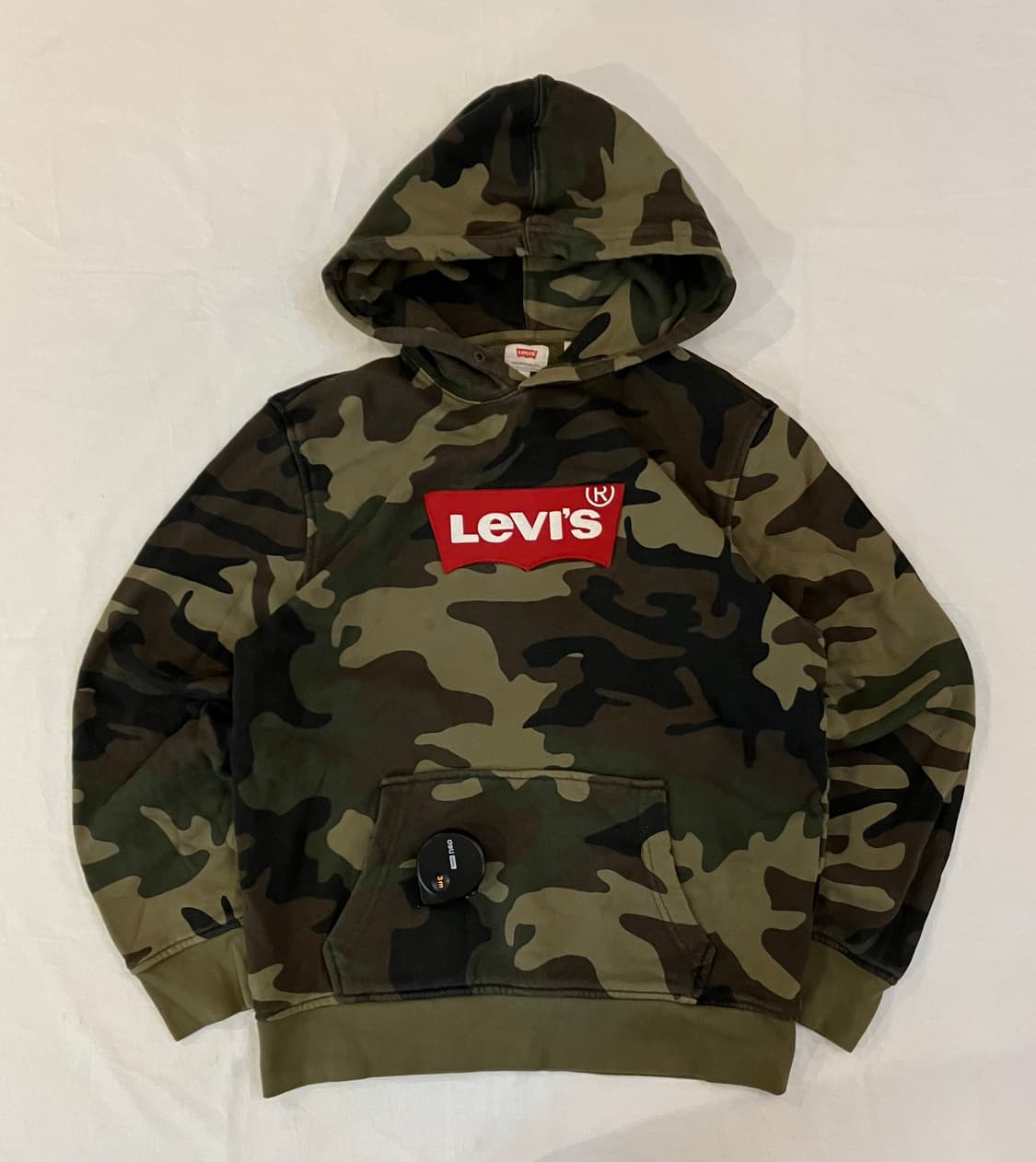 희귀) 리바이스 빅로고 카모 후드티 상품이미지1