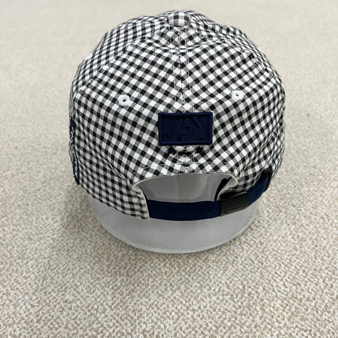 [F] 뉴에라 MLB 뉴욕양키스 체크 볼캡 모자 0119M1 상품이미지3