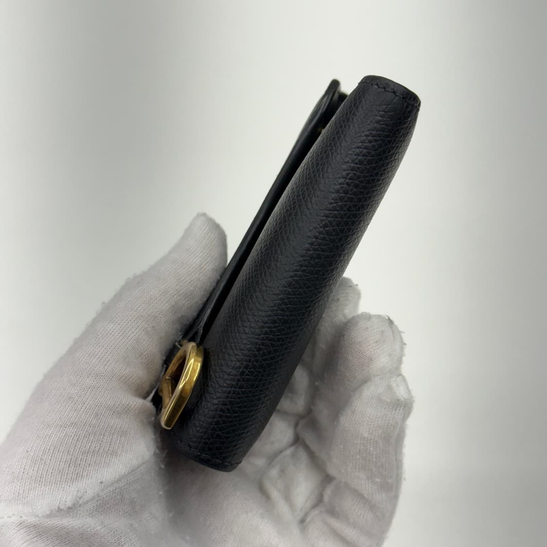 [OS] 디올 카프스킨 새들 로투스 반지갑 상품이미지4