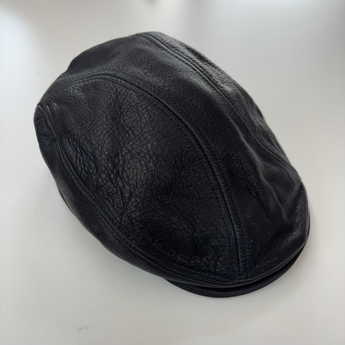 뉴욕 햇 (New York Hat Co.) 레더 헌팅캡 상품이미지2