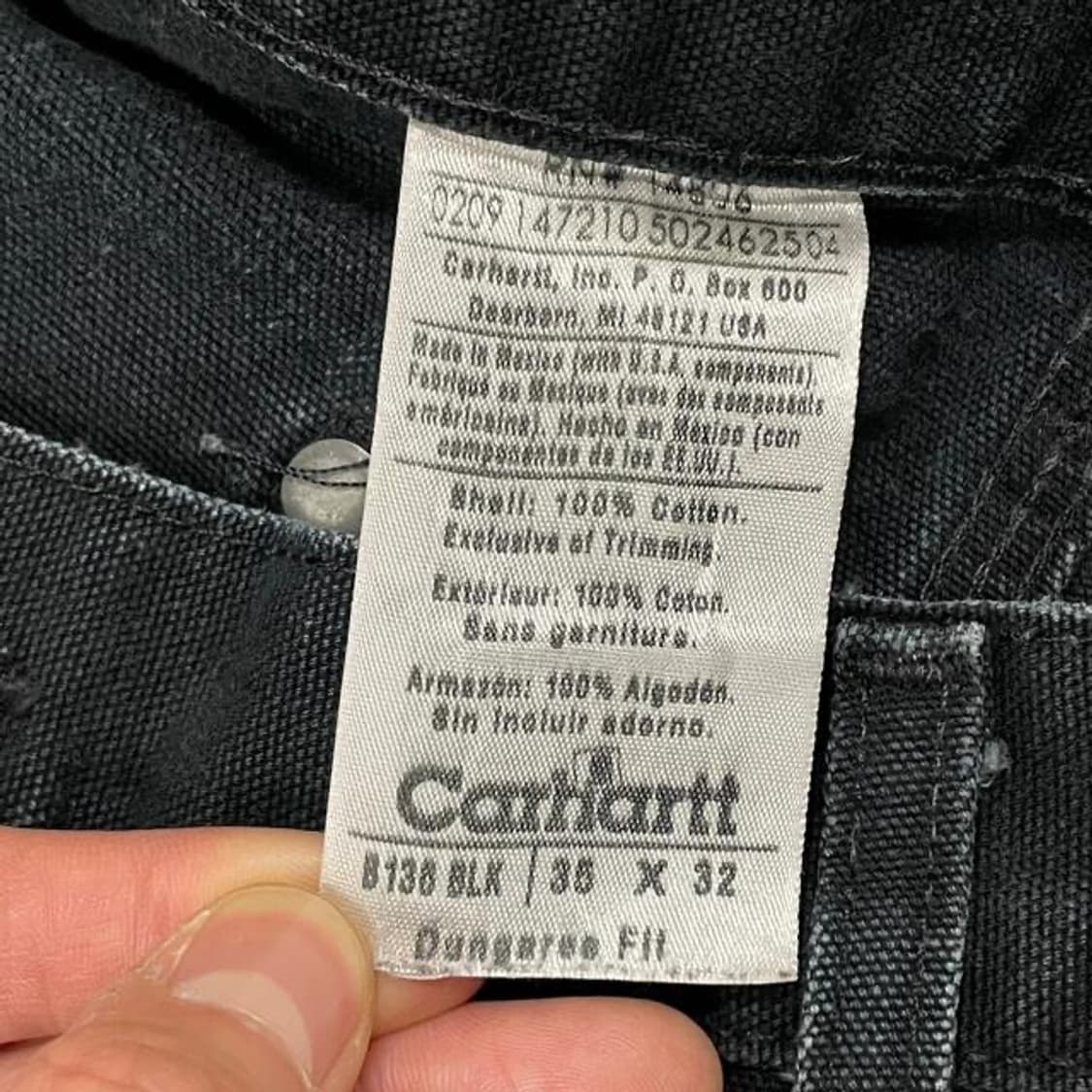 [34] 칼하트 B136 더블니 카펜더 팬츠 상품이미지8