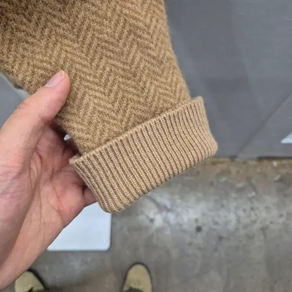 폴로 랄프로렌 램스울 카멜 가디건 100 상품이미지6